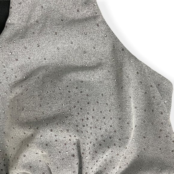 3/$30 ⭐️ SLEEVELESS V-Neck Gray and Black Dress - Picture 5 of 6